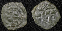 Italy Denaro SICILY Italian states Manfred (1258-1266) Billon 1 Minted in Messina (5) -