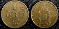 Sweden 1 Öre 1895 Sweden Oscar II Bronze 1895  KM# 750 (23 147) Uncertif... 5,11 EUR  + 12,88 EUR frais d'envoi