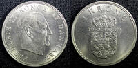 Denmark 1 Krone 1962 Denmark Frederik IX Copper-Nickel 1962  UNC KM# 851... 7,73 EUR  + 12,88 EUR frais d'envoi