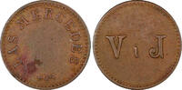 Guatemala Token Guatemala Copper Nd (c.1890) Finca Las Mercedes V I J 20 mm Clark-237 (5) -