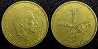 Denmark 1 Krone 1942 Denmark Christian X Aluminum-Bronze 1942 NS  WWI Is... 6,87 EUR  + 12,88 EUR frais d'envoi