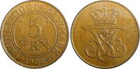 Denmark 5 Øre 1908 Denmark Frederik VIII Bronze 1908 VBP; GJ  UNC KM# 80... 42,94 EUR  + 12,88 EUR frais d'envoi
