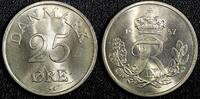 Denmark 25 Øre 1957 Denmark Frederik IX Copper-Nickel 1957  GEM BU COIN ... 5,97 EUR  + 12,88 EUR frais d'envoi