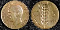 Italy 5 Centesimi ITALY Vittorio Emanuele III Bronze 1929 R UNC KM# 59 (23 862) -