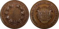 Germany BRONZE GERMANY 1884 MEDAL WITTENBERG Industrial Exhibition UNC 35.4mm (23 917) -