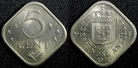Netherlands Antilles 5 Cents Netherlands Antilles Copper-Nickel 1974 SCARCE KEY DATE KM# 13 (23 731) -
