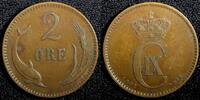 Denmark Bronze 1902 Denmark Christian IX  1902 VBP 2 Ore KM# 793.2 (23 7... 4,25 EUR  + 12,88 EUR frais d'envoi