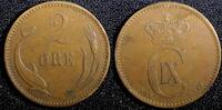 Denmark Bronze 1902 Denmark Christian IX  1902 VBP 2 Ore KM# 793.2 (23 7... 4,25 EUR  + 12,88 EUR frais d'envoi