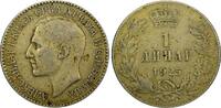 Luxembourg 1 Dinar 1925 Yugoslavia 	Alexander I Nickel-Bronze 1925  KM# ... 4,25 EUR  + 12,88 EUR frais d'envoi