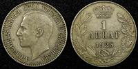 Yugoslavia 1 Dinar 1925 Yugoslavia 	Alexander I Nickel-Bronze 1925  KM# ... 4,25 EUR  + 12,88 EUR frais d'envoi