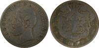 5 Bani Romania Carol I Copper 1884 B  Bucharest Mint KM# 19 ( 24 500) Uncertified