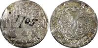 Russian Federation RUSSIA Peter I Silver 1705 БК Grivna (Red Mint), Bitkin-1099 RARE KM# 121 (585) -