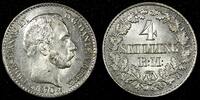 Denmark 4 Skilling Rigsmont 1870 DENMARK Christian IX Silver 1870 CS  ch... 51,53 EUR  + 12,88 EUR frais d'envoi