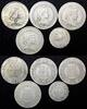 Brazil 200 Reis BRAZIL Copper-Nickel LOT OF 5 COINS 1920-1940 KM# 519; KM# 545 (810) -