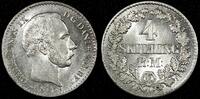 Denmark 4 Skilling Rigsmont 1871 DENMARK Christian IX Silver 1871 CS  ch... 51,53 EUR  + 12,88 EUR frais d'envoi