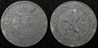 Belgium 25 Centimes BELGIUM German Occupation Zinc 1917 WWI Issue KM# 82 (25 047) -