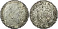 Germany 5 Reichsmark Germany - Third Reich Silver 1935 J Hamburg Mint KM# 86 (25 127) -