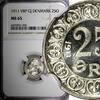 Denmark Ore 1911 DENMARK Frederik VIII Silver 1911 VBP GJ 25 Ore NGC MS6... 77,30 EUR  + 12,88 EUR frais d'envoi
