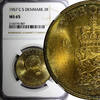 Denmark 2 Kroner 1957 DENMARK Frederik IX Aluminum-Bronze 1957 C S  NGC ... 47,24 EUR  + 12,88 EUR frais d'envoi