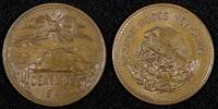 20 Centavos Mexico Bronze 1944  WWII Issue UNC KM# 439 (26 986) SPL