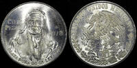 100 Pesos Mexico ESTADOS UNIDOS MEXICANOS Silver 1978 Mo  UNC 39mm KM# 483.2 (35) SPL