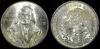 100 Pesos Mexico ESTADOS UNIDOS MEXICANOS Silver 1978 Mo  UNC 39mm KM# 483.2 (15) SPL