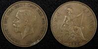 United Kingdom 1 Penny GREAT BRITAIN George V (1910-1936) Bronze 1935 KM#838 (28 852) -