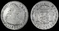 Peru 2 Reales PERU Charles IV Silver 1800 LIMAE IJ 27mm KM# 95 (26 914) -