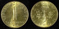 Austria 1 Schilling Austria Aluminum-Bronze 1984 GEM BU KM# 2886 (26 906) -