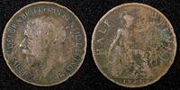United Kingdom 1/2 Penny Great Britain George V Bronze 1927 KM# 824 (26 893) -