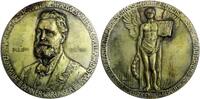 Austria BRONZE AUSTRIA MEDAL 1910 On the death Dr. Karl Lueger (1844-1910) 60mm H-7627 -
