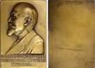 Austria Bronze AUSTRIA 1926 Medal Plaque by Hujer.Josef Neuwirth Art Historian,Architect -