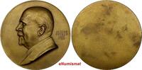 Austria Bronze AUSTRIA Medal A.Hartic 1938 Alfons Dopsch (1868-1953) Historian 70mm (94) -