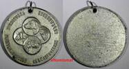 Ukraine MEDAL UKRAINE DOGS TAG CYNOLOGICAL SOCIETY 50mm Aluminum Plated (20 083) -