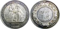 France MEDAL FRANCE 1886 LOVE AND MARRIAGE SILVER 25th YEARS 34.3mm Terisse-2730G (967) -
