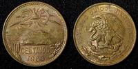 20 Centavos MEXICO Bronze 1963 Mo  NICE COIN KM# 440 (27 543) Uncertified