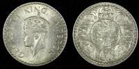 India Rupee India-British George VI Silver 1940 (B) Mint Luster KM# 556 (27 320) -