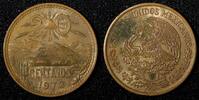 20 Centavos Mexico ESTADOS UNIDOS MEXICANOS Bronze 1973 Mo  KM# 441 (27 524) Uncertified