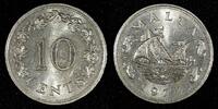 Malta 10 Cents 1972 MALTA Copper-Nickel 1972  1st Year Type UNC KM# 11 (... 5,58 EUR  + 12,88 EUR frais d'envoi