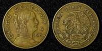 Mexico 5 Centavos MEXICO Bronze 1964 Mo Large type KM# 426 (27 420) -