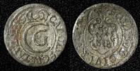 Solidus Swedish Livonia City of Riga Carl X Gustav Silver 1657 1 KM# 50 (27 767) -