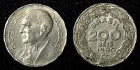 Brazil 200 Reis BRAZIL Copper-Nickel 1940 Getúlio Dornelles Vargas KM# 545 (27 772) -