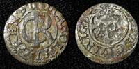 Sweden Solidus Livonia Riga CARL XI of Sweden (1660-1697)Silver 1662 Schilling KM#55(3) -