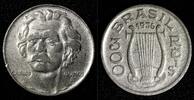 Brazil 300 Reis BRAZIL Carlos Gomes Copper-Nickel 1936 KM# 538 (27 788) -