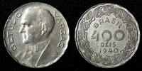 Brazil 400 Reis Brazil Getúlio Dornelles Vargas 1940 WWII ISSUE KM# 547 ( 27 791) -