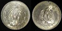 Mexico 1 Peso Mexico ESTADOS UNIDOS MEXICANOS Silver 1944 aUNC KM# 455 (27 414) -