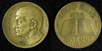Brazil 1000 Reis BRAZIL José de Anchieta Aluminum-Bronze 1938 KM# 541 (27 808) -