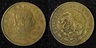 Mexico 5 Centavos MEXICO Bronze 1961 Mo Large type KM# 426 (27 908) -