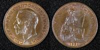 United Kingdom 1931 Farthing Great Britain George V Bronze UNC KM# 825 (27 985) -