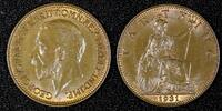 United Kingdom 1931 Farthing Great Britain George V Bronze UNC KM# 825 (27 984) -